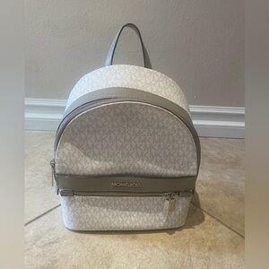 Michael Kors Kenley Medium Logo Backpack.